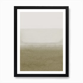 Gold Layers Art Print