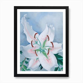 Georgia O'Keeffe - Pink Spotted Lily Art Print