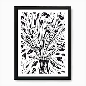 Flowers In A Vase 1 Art Print