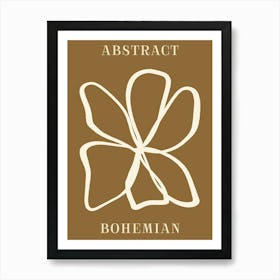 Abstract Bohemian 12 Art Print