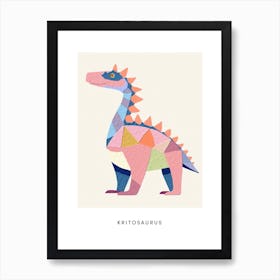 Nursery Dinosaur Art Kritosaurus 2 Poster Art Print