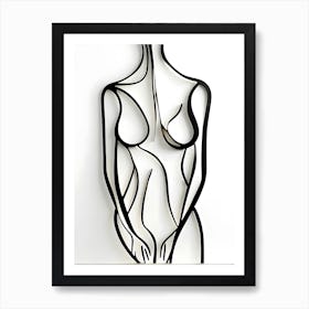 Woman'S Body Art Print