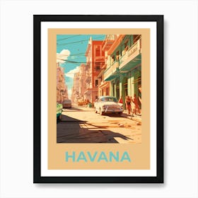 Havana Old art print. 1 Art Print