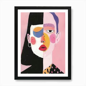 Portrait Of A Woman 370 Art Print