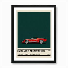 Hardcastle And Mccormick Car Art Print