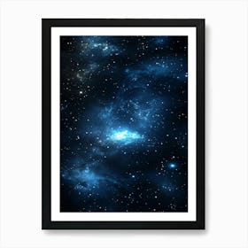 Galaxy Wallpaper 2 Art Print