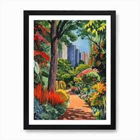 Southwark Park London Parks Garden 6 Painting Art Print