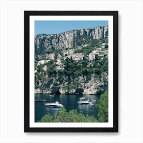 French Riviera Summer Art Print