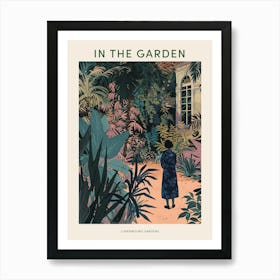 In The Garden Poster Luxembourg Gardens France 1 Art Print