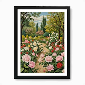 Secret Rose Garden Affiche