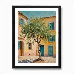 Mediterranean Tree Art Print