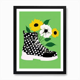 Flower Green Magic Art Print