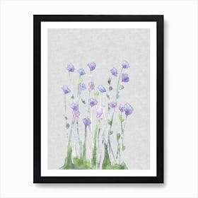 Delicate Flowers Art Print