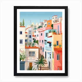 Tel Aviv Israel 9 Illustration Art Print