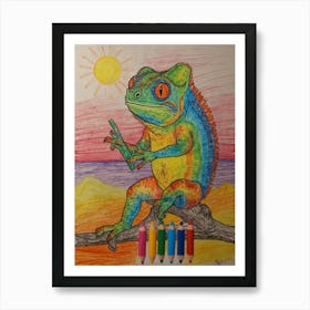 Chamelon 20 Art Print