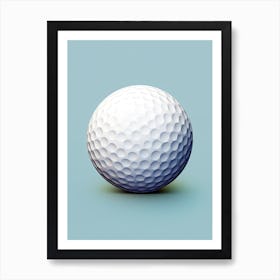 Golf Ball Art Print