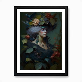 Flower Witch Art Print