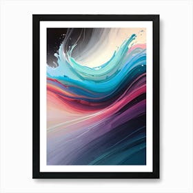 Abstract Painting 777 Art Print