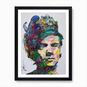 Harry Styles Abstract Portrait Art Print