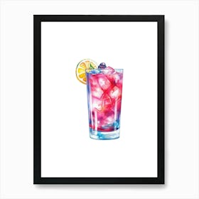 Cocktail.Paris Art Print