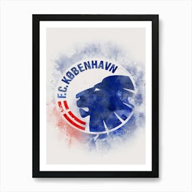 Football Club Copenhagen 1 Art Print
