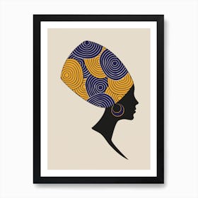 African Woman Art Print