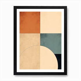 Abstract Bauhaus 6 Art Print