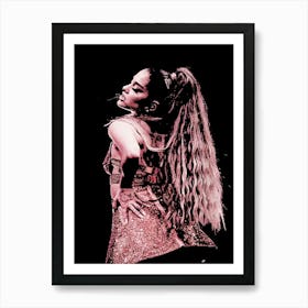 Ariana Grande 6 Art Print