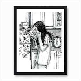 In The Kitchen Art Print