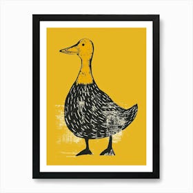 Yellow Goose 1 Poster