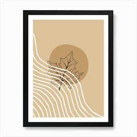 Mid Century Modern Art Art Print