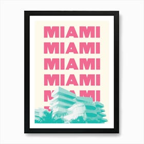 Miami Art Print