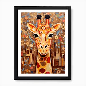 Giraffe 7 Art Print