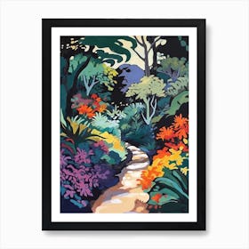 Kirstenbosch Botanical Gardens, South Africa, Painting 1 Art Print
