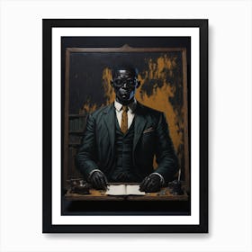 'The Man In The Suit' Art Print