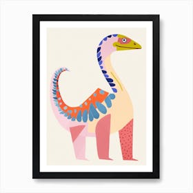 Nursery Dinosaur Art Oviraptor 2 Art Print