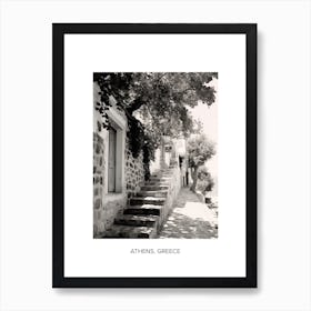 Poster Of Bodrum, Turkey, Photography In Black And White 8 Art Print