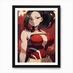 My Hero Academia Momo Yaoyorozu (5) 1 Art Print