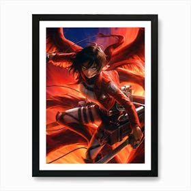 Attack On Titan 10 Art Print