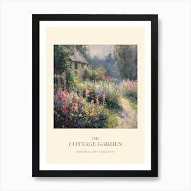 Bloom Ballet Cottage Garden Poster 4 Art Print