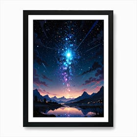 Starry Sky 7 Art Print