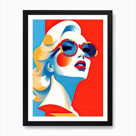 Bold & Beautiful: Pop Art Portraits of American Women Art Print