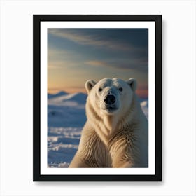 Polar Bear Art Print