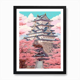 The Himeji Castle Japan 2 Art Print