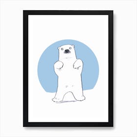 Polar Bear Art Print