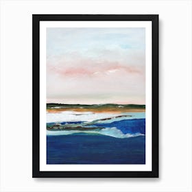 Deep Blue Art Print