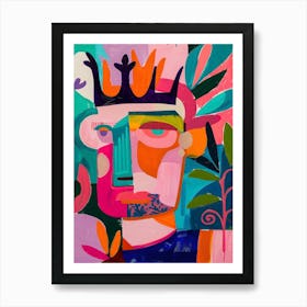 Matisse Inspired,King Of The Jungle, Fauvism Style Art Print