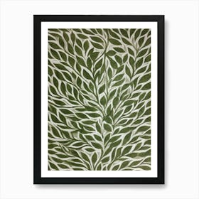 Leaves Of The Tree Art Print