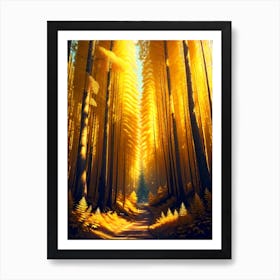 Forest 31 Art Print