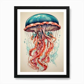 Jellyfish Art Print